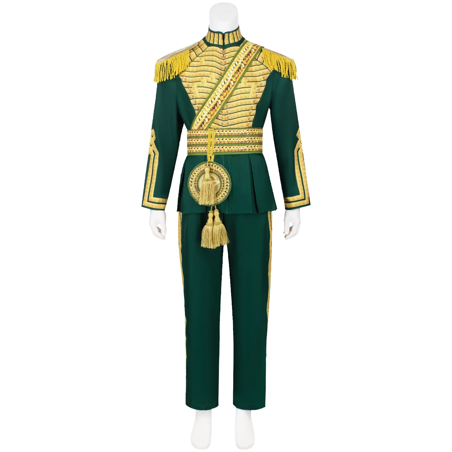 Фото Wicked For Good Fiyero Tiggular Косплей Костюм Фильм Персонаж Хэллоуин Костюм Вечерние Одежда для Взрослых Мужчин №1