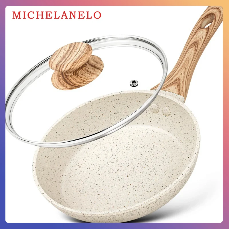 

MICHELANGELO Сковорода 8/10 дюймов с антипригарным покрытием