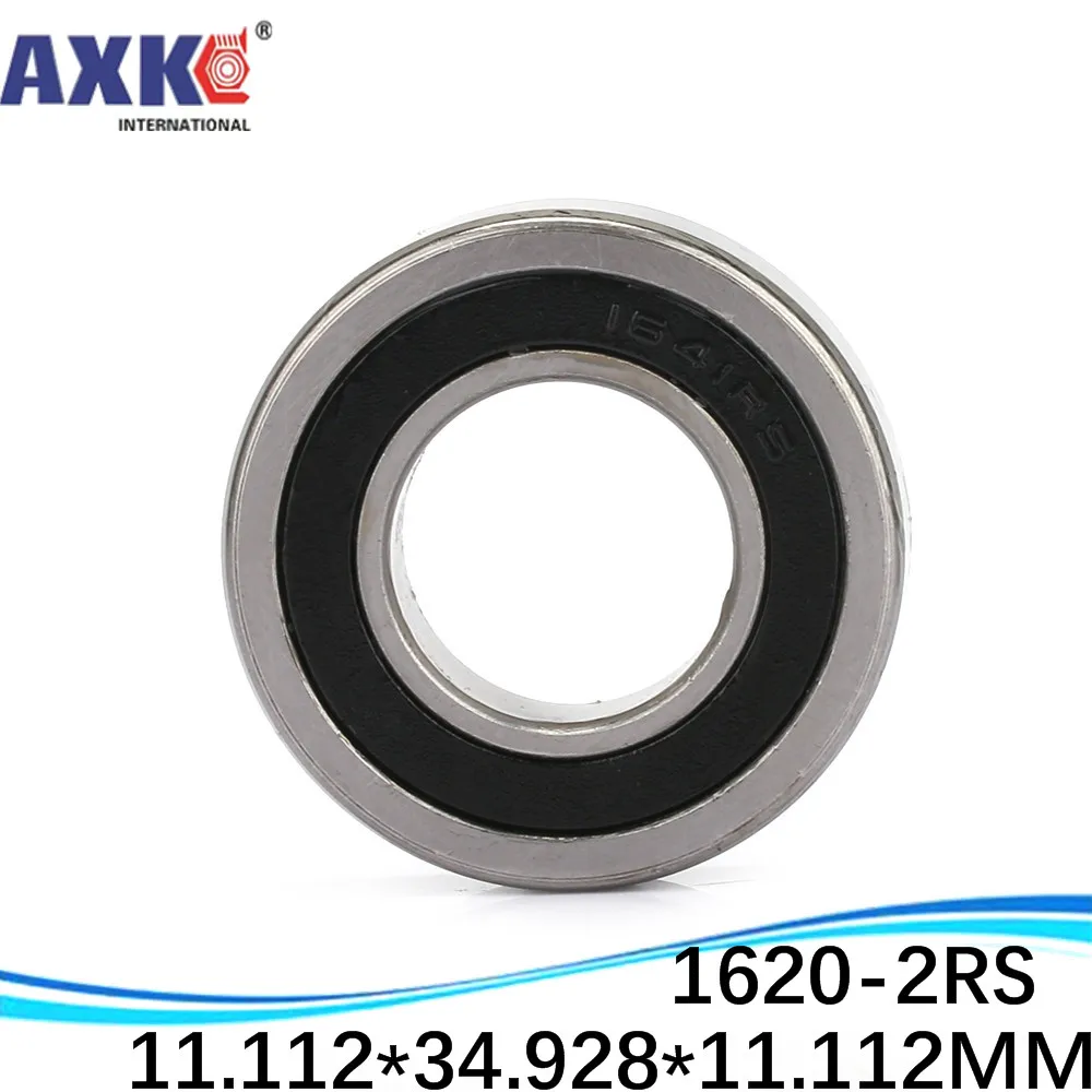 

10pcs free shipping High quality inch bearings 1620-2RS 7/16"x1 3/8"x7/16" inch 11.112*34.925*11.112 MM