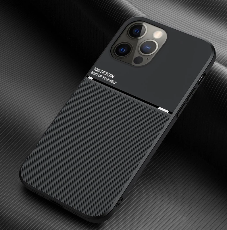 Magnetic Leather Case For iPhone 14 13 12 11 Pro Max XS XR X R 8 7 Plus iPhone13 iPhone12 13Pro iPhone11 Covers With Metal Plate