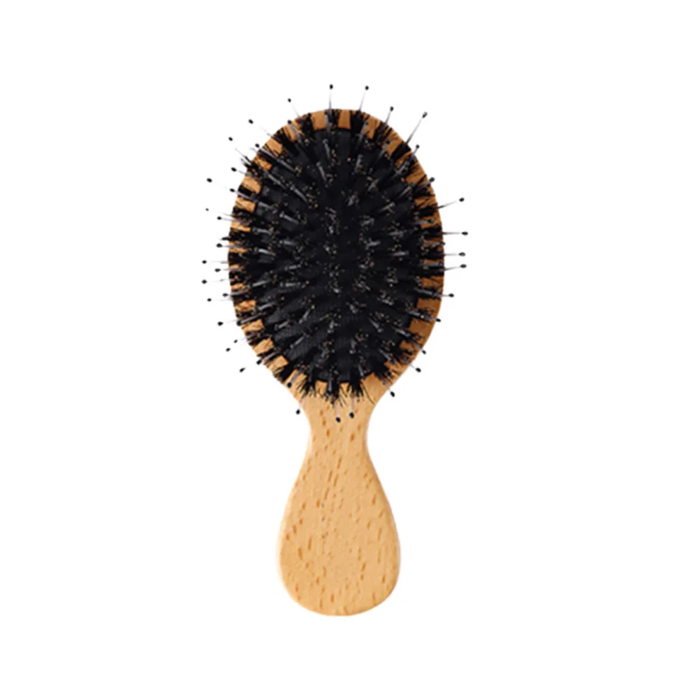 

1Pcs Comb Anti-static Natural Beech Hair Brushes for Girls Women Ladies