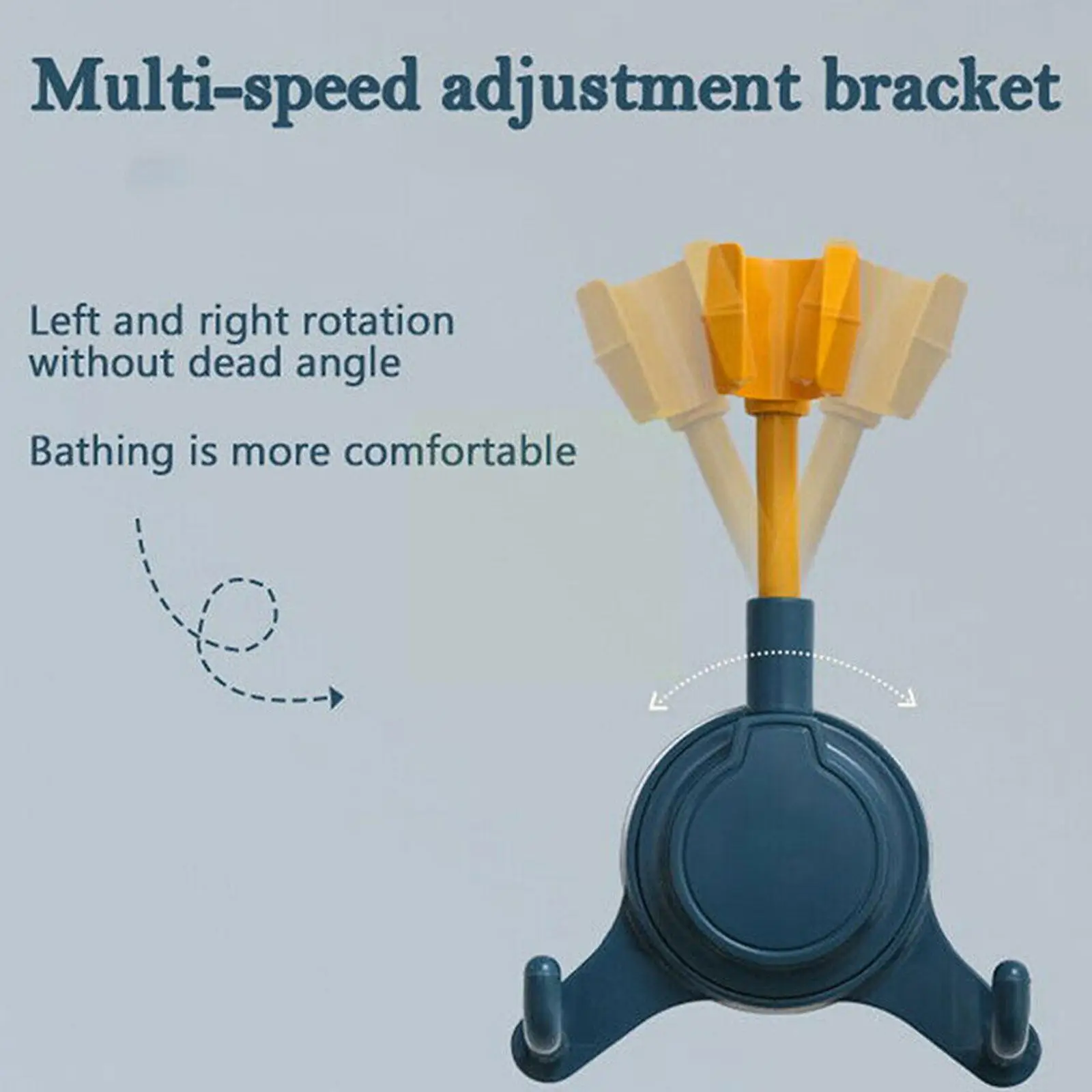 

Держатель для душа с крючками, вращающийся на 360 °