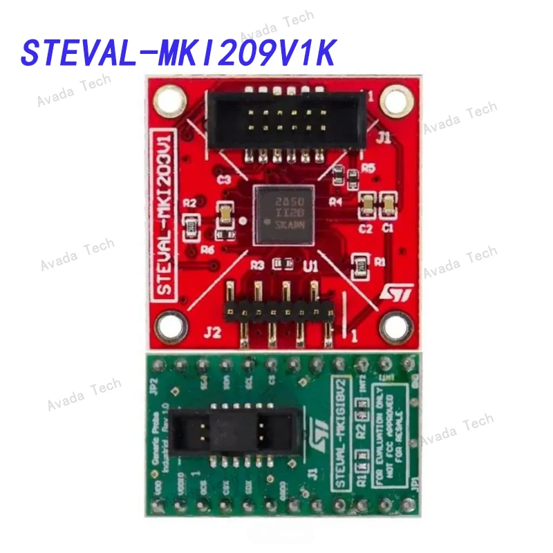 

Avada Tech STEVAL-MKI209V1K оценочная плата IIS2ICLX, двухосевой тильтметр/акселерометр