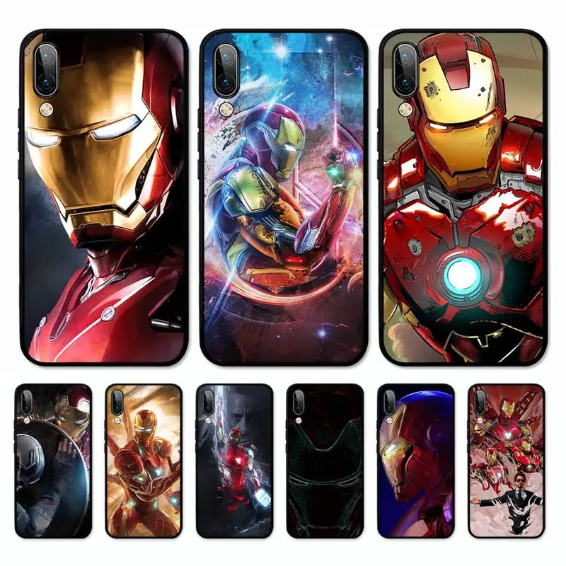 

Disney Marvel Iron Man Phone Case For OPPO A9 A7 A3S A1K F5 Reno 2 Z Realme 6 5 Pro C3 Vivo Y91C Y51 Y31 Y19 Y17 Y11 V17