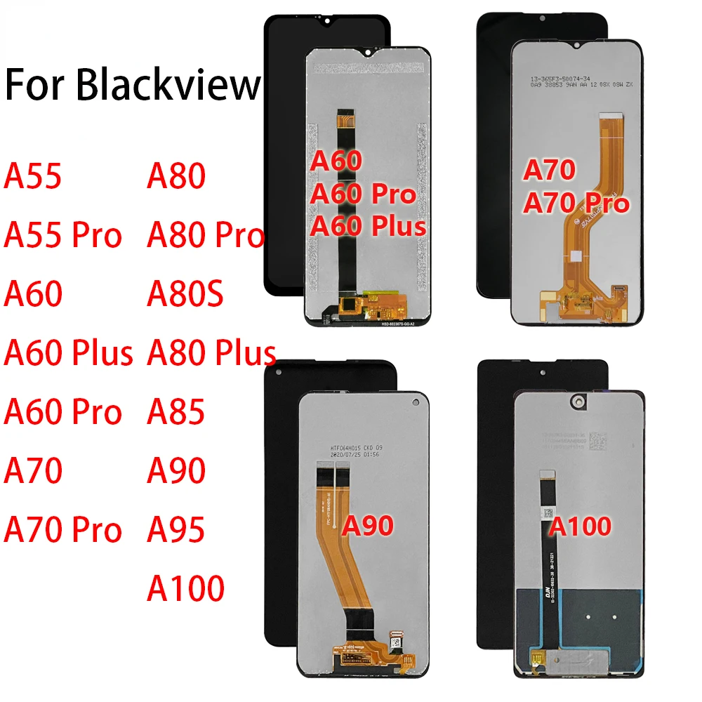 

For Blackview A60 A80 A90 LCD Display Touch Screen Digitizer A70 Pro LCD Display A80 Plus A55 A85 A95 A100 LCD ecrã Экран ecrã