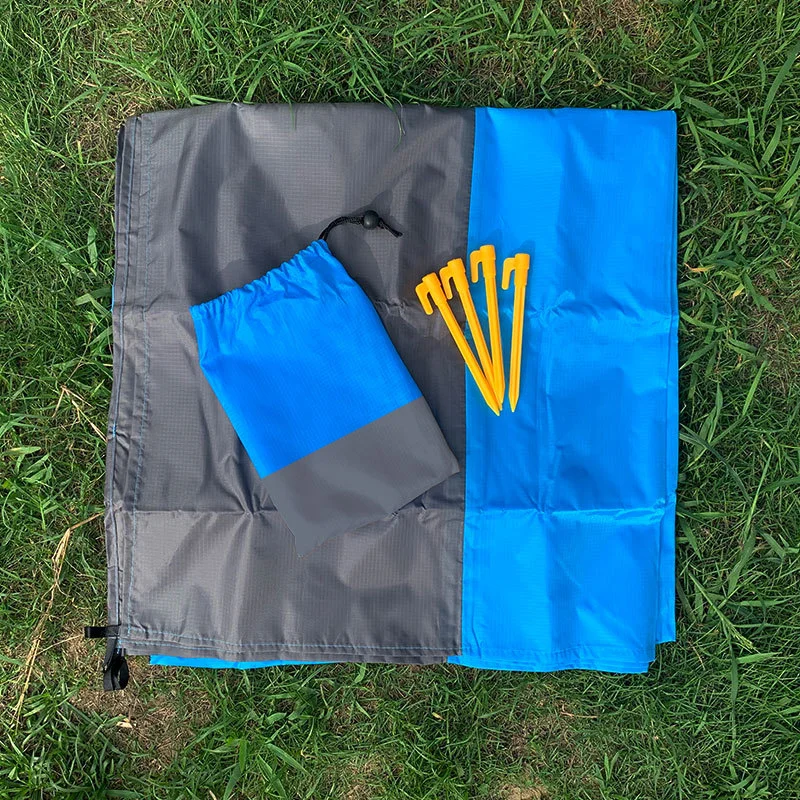 

2x2.1cm Large Waterproof Beach Mat Anti-sand Blanket Folding Camping Mat Pocket Portable Mattress Lightweight Outdoor Picnic Pad