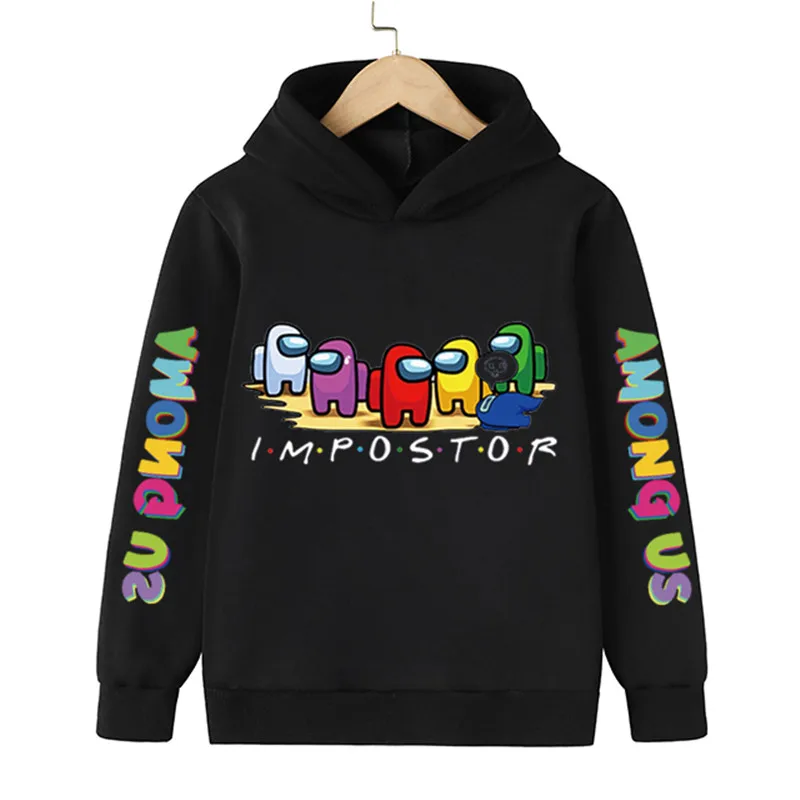 

New Game Among Us Autumn Printed Cartoon Impostor Cartoon Sweatshirt Kids Funny Harajuku Fashion Tops Boys Super Cool Hoodies