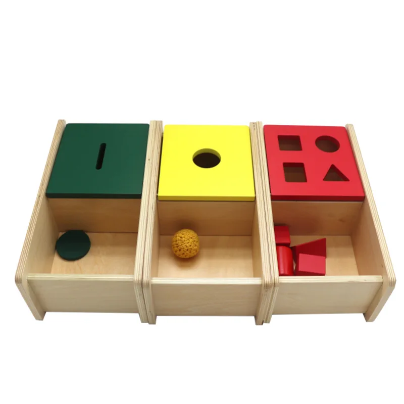 

Montessori Early Childhood Teaching Aids Kindergarten Boys and Girls Hand-eye Coordination Shape Matching Cognitive Toys Wooden