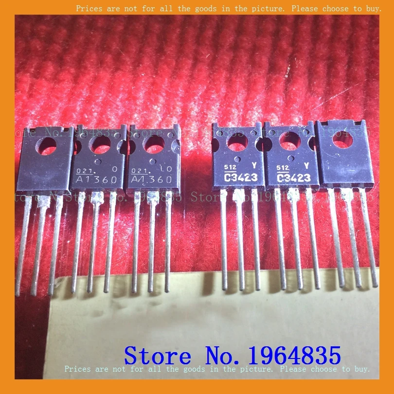 

2 шт./лот = пара 2SC3423 2SA1360 150V