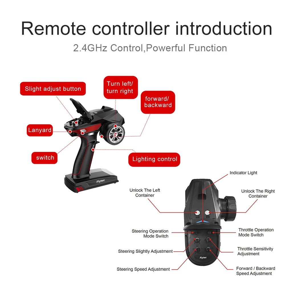 Оригинальная рыболовная лодка Flytec V500 на радиоуправлении рыболокатор 1 5 кг