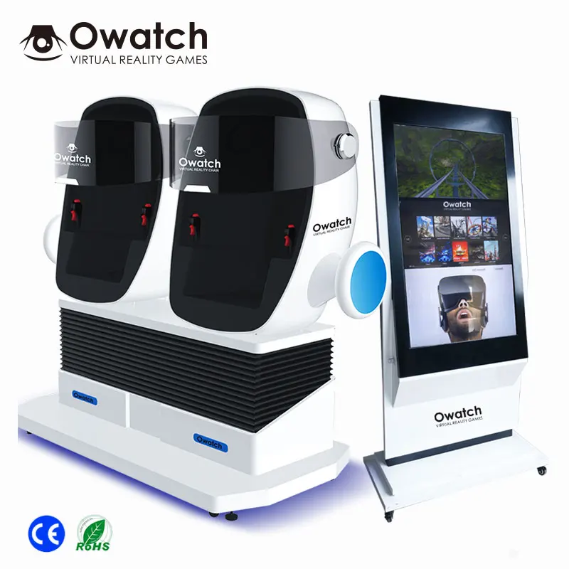 

Crazy Robot Shape VR 9d Virtual Reality Simulator Owatch 9d VR Chair