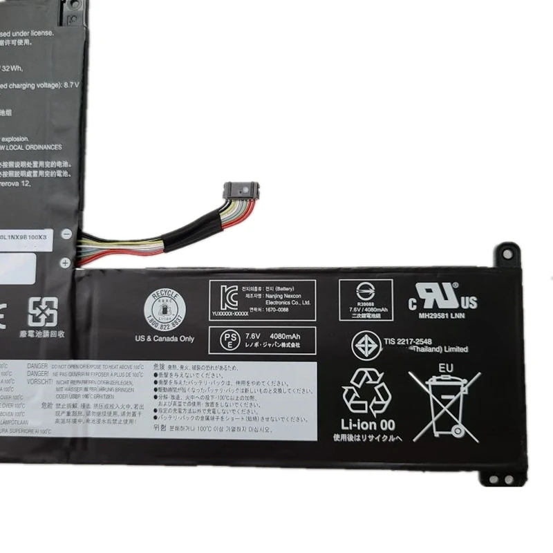 Аккумулятор L19L2PF1 L19C2PF1 L19MPF1 5B10W42963 SB10W42962 5B10W42964 для ноутбука Lenovo IdeaPad Slim 1-11IGL05 81VT