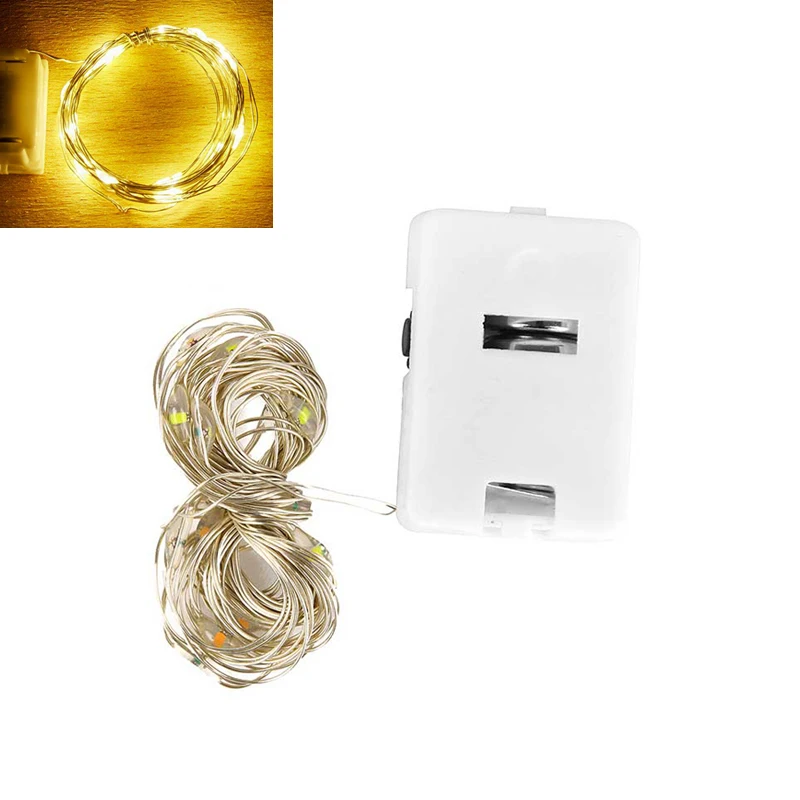 LED гирлянда из медной проволоки OEING 1/2 метра