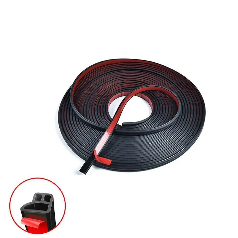 

Автомобильные наклейки, L-образный автомобильный флуоресцентный уплотнитель шума, резиновая изоляция, ветрозащитная для двери, кромки, пер...