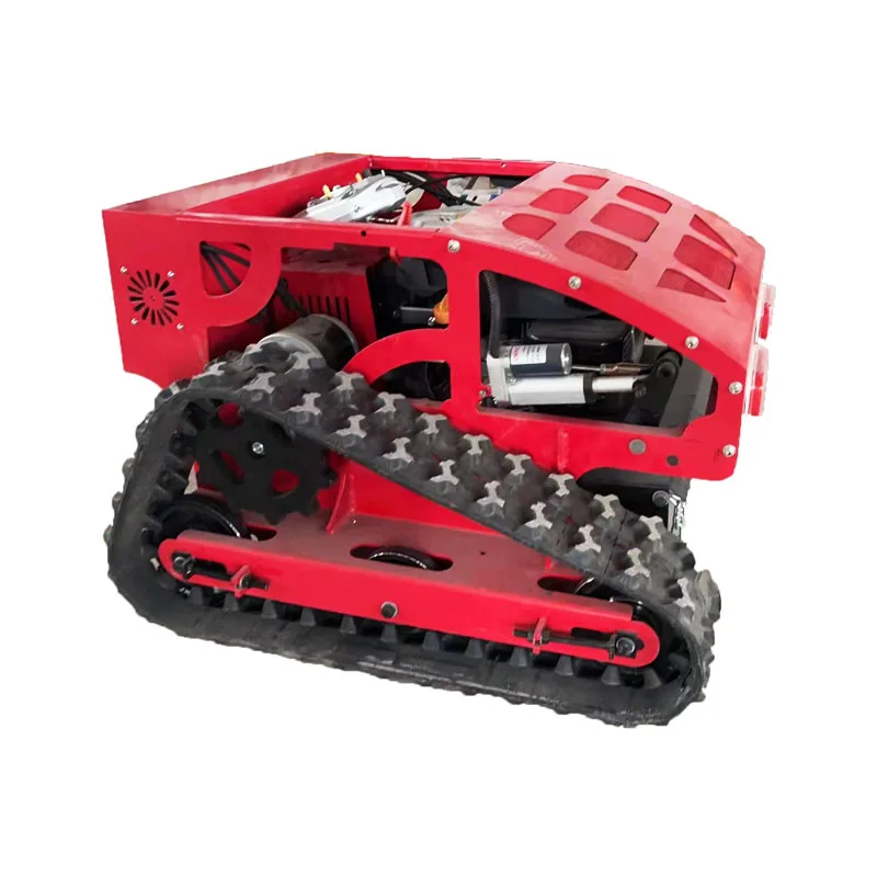 

Multifunctional Remote Control Crawler Lawn Mower,Small Lawn Mower For Wasteland Mower On Road Slope