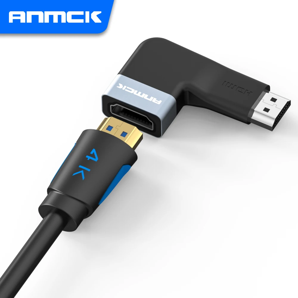 Переходник Anmck HDMI-HDMI Стандартный удлинитель для видео разветвитель монитора