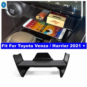 Accessories Interior Refit Kit Car Center Console Control Storage Box Gap Plate Cover Kit Fit For Toyota Venza Harrier 2021 2022