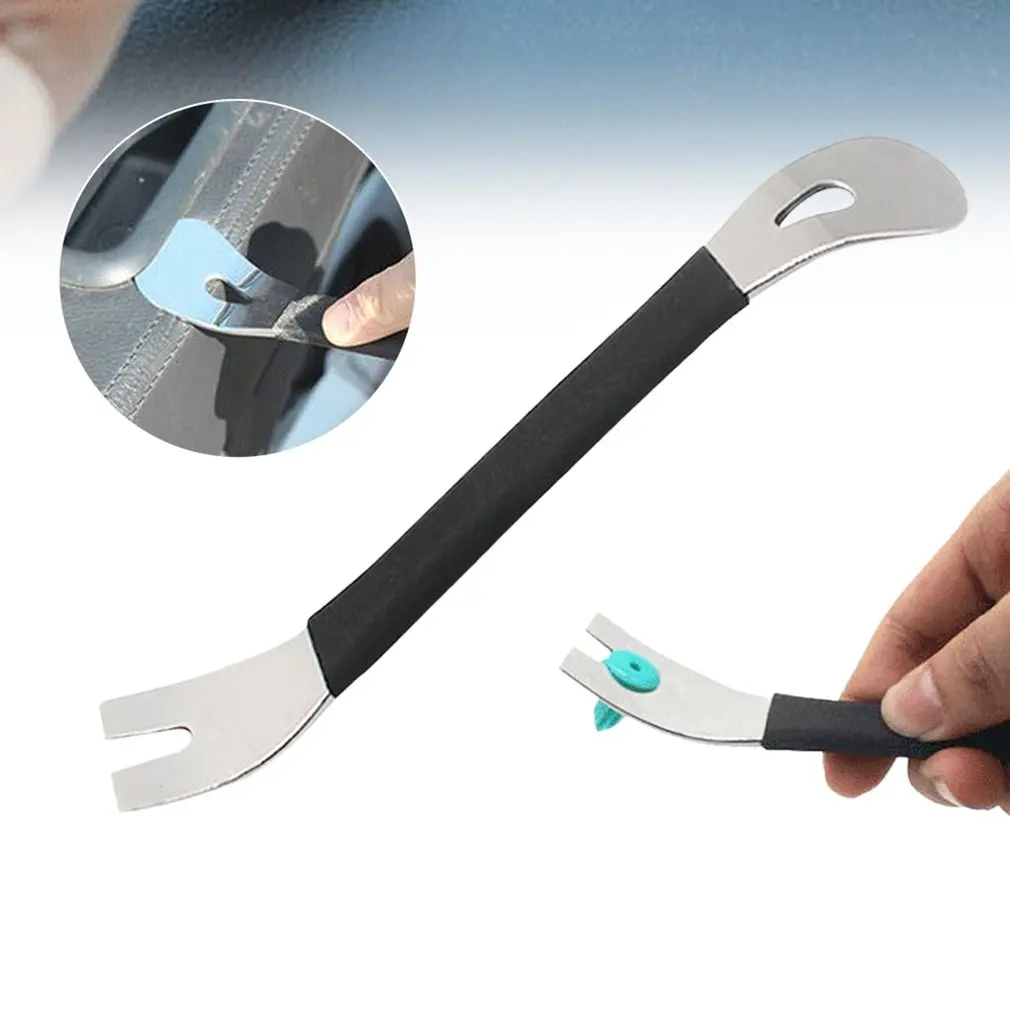 

Removal Tool Durable Trim Removal Horizontal Pry Tool Door Panel Audio Terminal Fastener Removal Tool