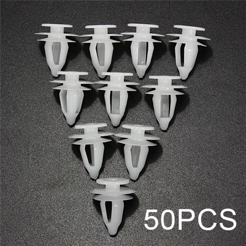 

50x Exterior Side Moulding Clips Door Trim Clip ForCitroen Saxo Xsara Berlingo Car Truck Parts Exterior Mouldings Trim Car Part