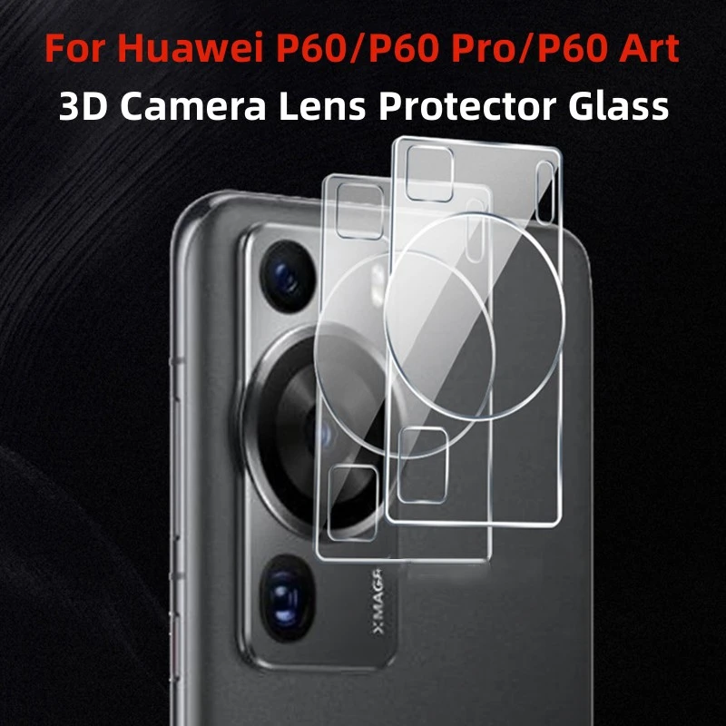 

2PCS Camera Lens Protector Glass For Huawei P60 Pro 3D Camera Lens Protective Film for Huawei P60 P60 Art P60 Pro P60 Lens Glass
