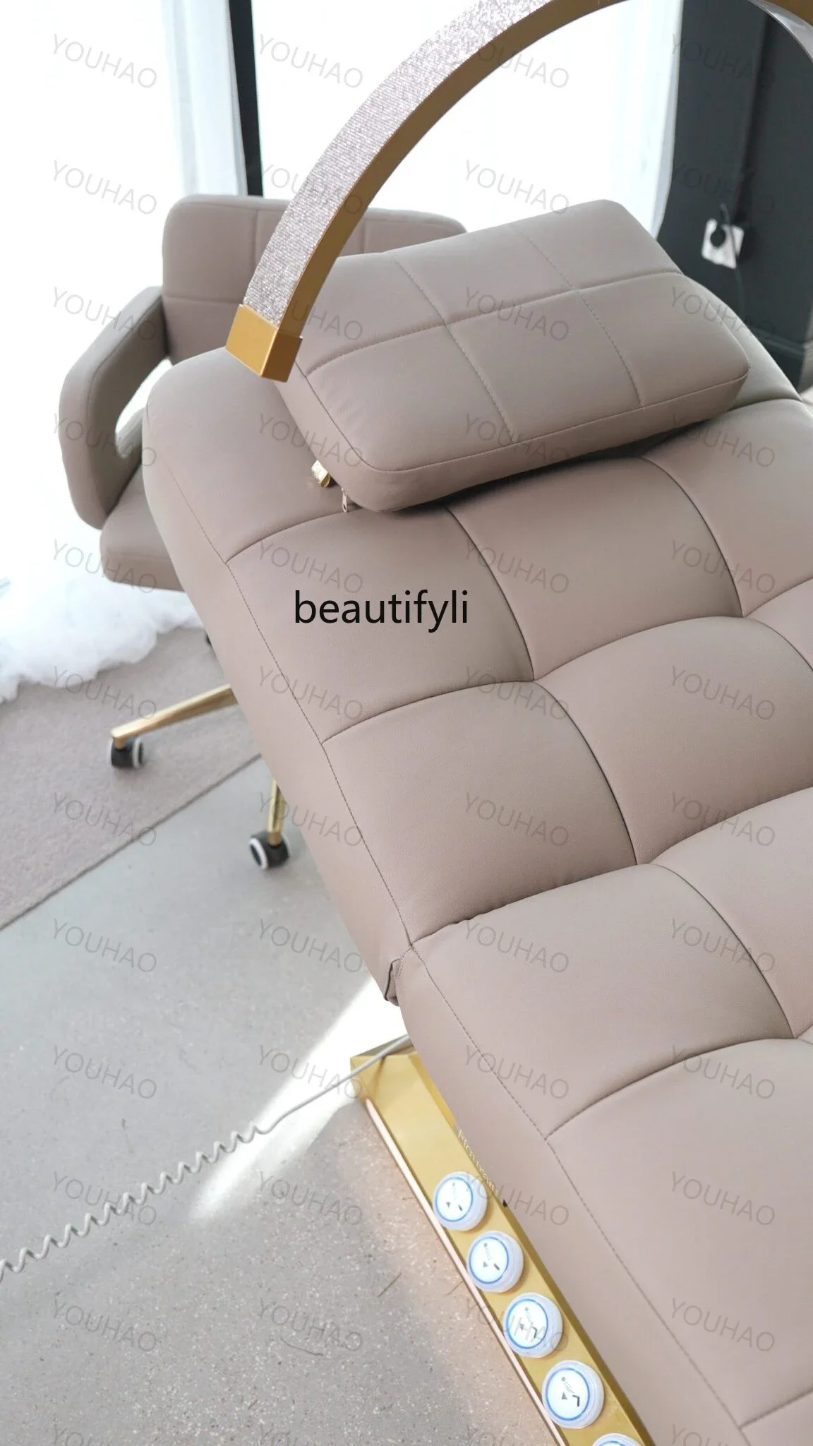 Электрическая косметическая кровать массажная многофункциональная подъемная