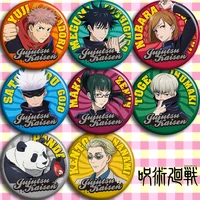2022 hot sale 58mm anime pins second element jujutsu kaisen tinplate badges jujutsu kaisen cosplay thing anime peripheral