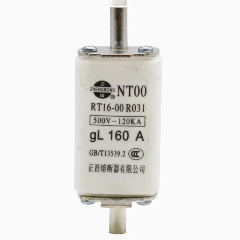 NT00 R031 RT16-00 предохранитель gL100A 80A 63A 50A 500V базовая керамическая трубка