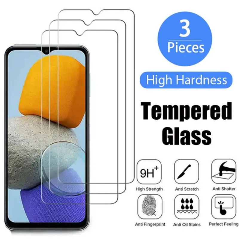 Защитное стекло закаленное для Samsung Galaxy A13/A52/A53/A33/A32/A22/A73 A52S/A21S/A51/50/A72/A71 3 шт.