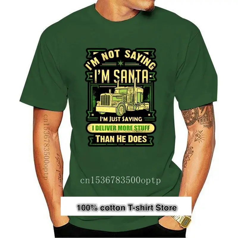

Camiseta divertida de Navidad para hombre, camiseta para conductor de camión, entrega de furgoneta Camiseta de estilo 2021,
