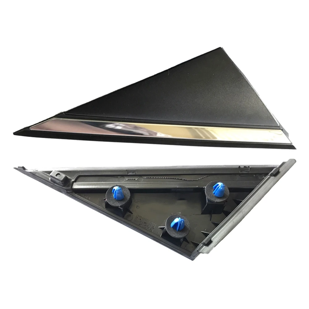 

1 Pair Front Left & Right Window Door Mirror Triangle Cover Trim Panel for Hyundai SONATA 2015-19 Auto Accessories