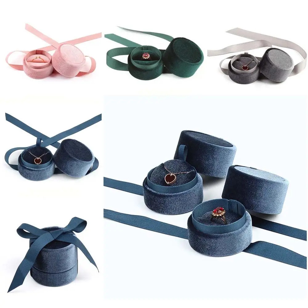 

Презентация сережек, искусственные подарки, пластиковая витрина, коробка с двойным открытием для колец, ожерелий, Коробка Для Хранения Драгоценностей