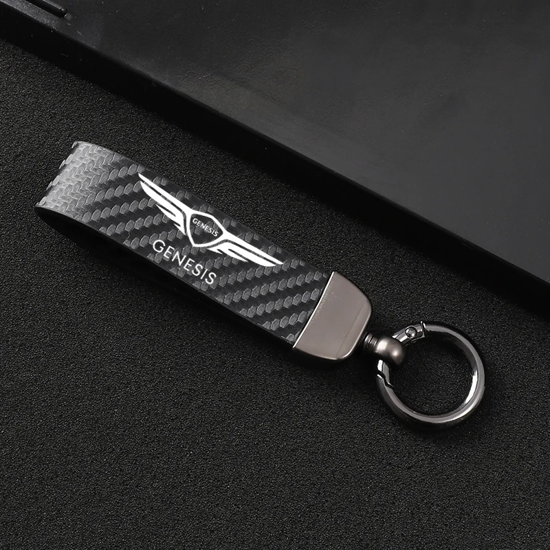 Автомобильный брелок из углеродного волокна для Hyundai GENESIS g80 g70 g90 gv80 автомобильные