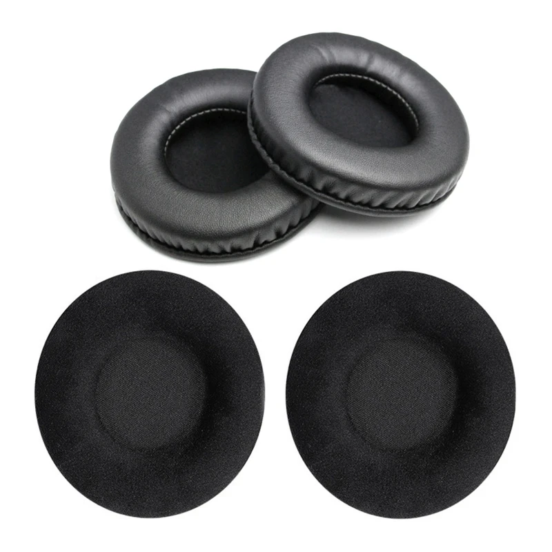 

Headset Velvet Leather Ear Cover Earpads Cushion Compatible with DR220DP DR-BT101 DR-ZX102DPV S500 Headphone RoundCup