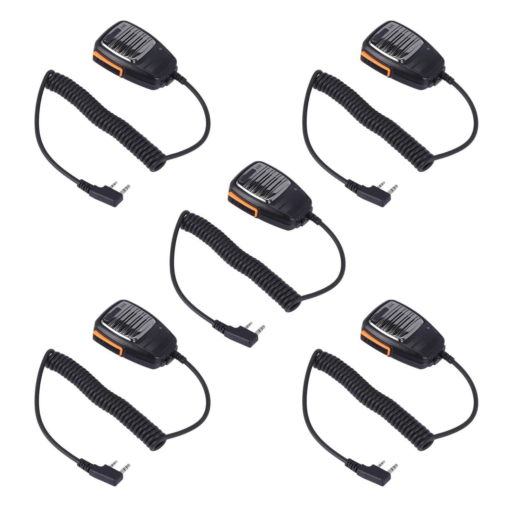 

5X Speaker Microphone Microphone for Baofeng UV-5R UV5R UV-5RE UV-B6 BF-BF-UVB2 Baofeng Two-Way