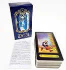 Новые голографические карты Таро а. Е. Для официанта, Карты Таро, карта для путешествий, поделки, гадания, настольная игра с руководством, буклет