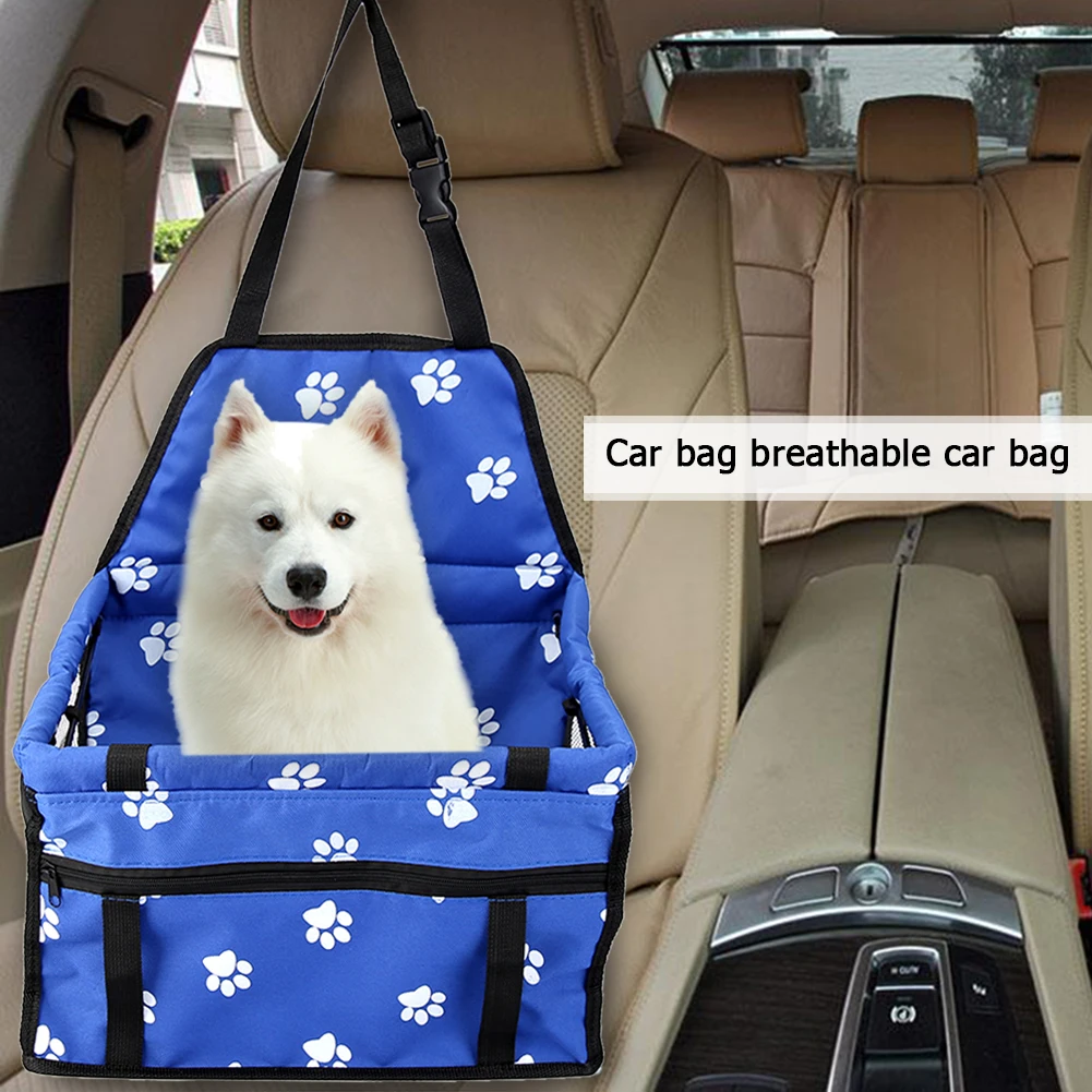 

Pet Dog Car Hanging Mesh Bag Waterproof Cat Puppy Seat Safe Holder Pad Mat