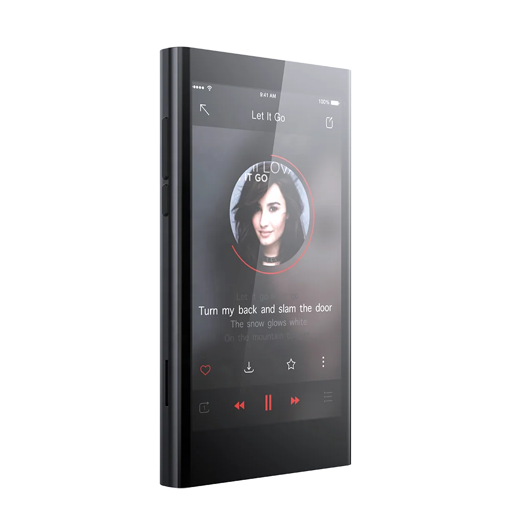 

HBNKH Full Touch IPS Screen Mp5 Player with Bt&Wifi Digital Mp5 Music Player with app application MP4 MP5 Player