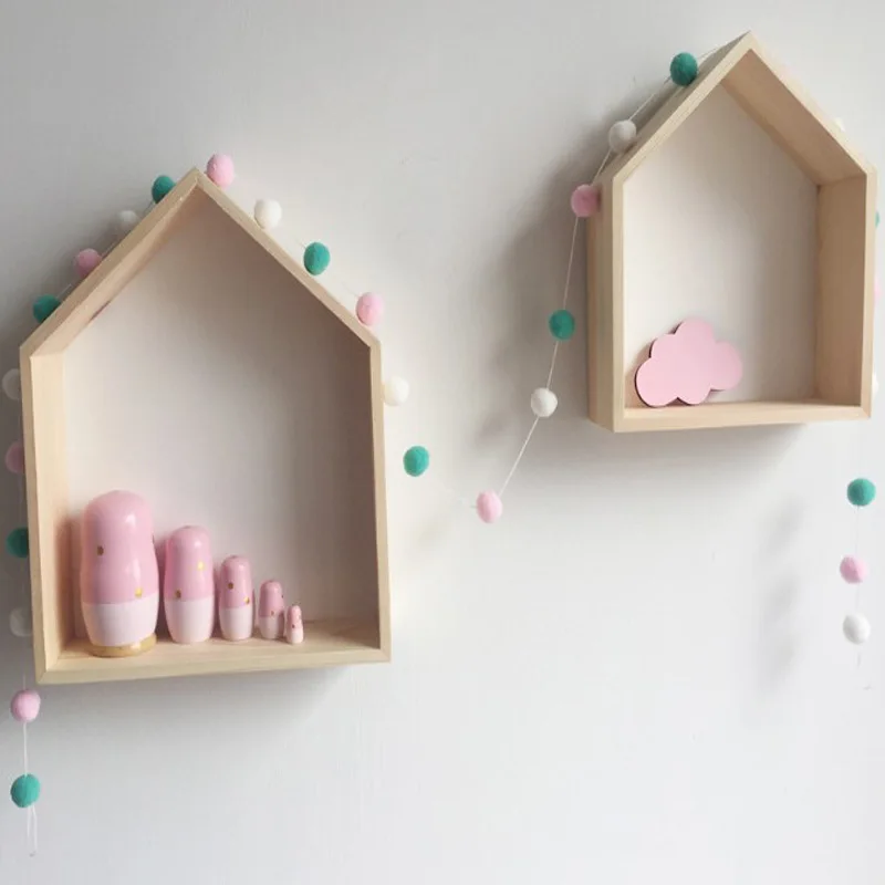 30 шт. меховые шарики для украшения детской комнаты 2 м |