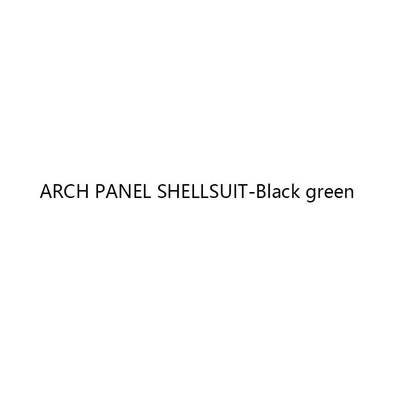 

Арочная панель SHELLSUIT-черный, зеленый
