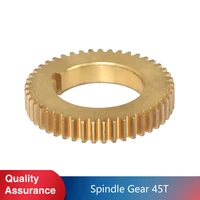 spindle gear 45 teeth seig sc2 004c2c3 mini lathe copper gear spares