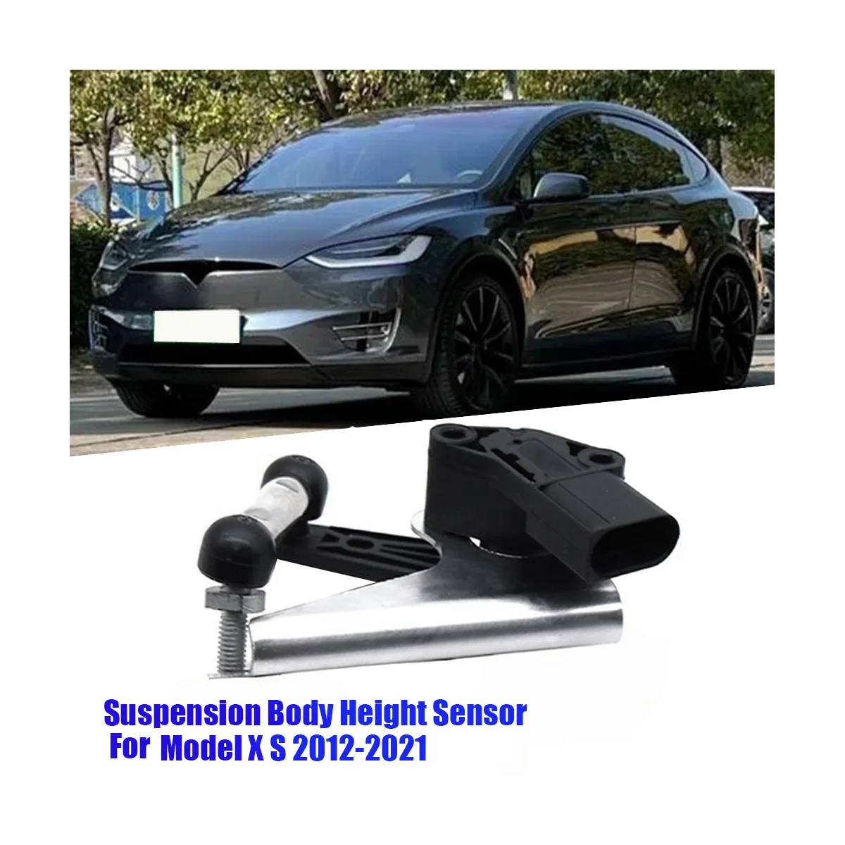Датчик высоты тела Подвески 1027946-00-B для Tesla Model S X 2012-2021 датчик уровня передней