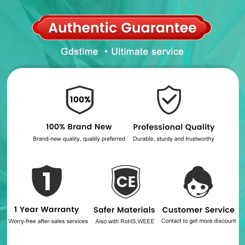 Охлаждающий вентилятор Gdstime 12 В постоянного тока два шара 4 контакта 12038 дюйма для