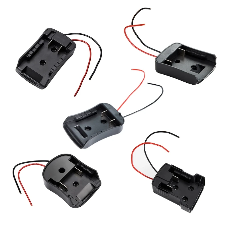 

Power Converter Dock Battery Adapter for IDEAL for Toy E-Bike and Robotics Power Connector Adaptor with Wires 18V-21V