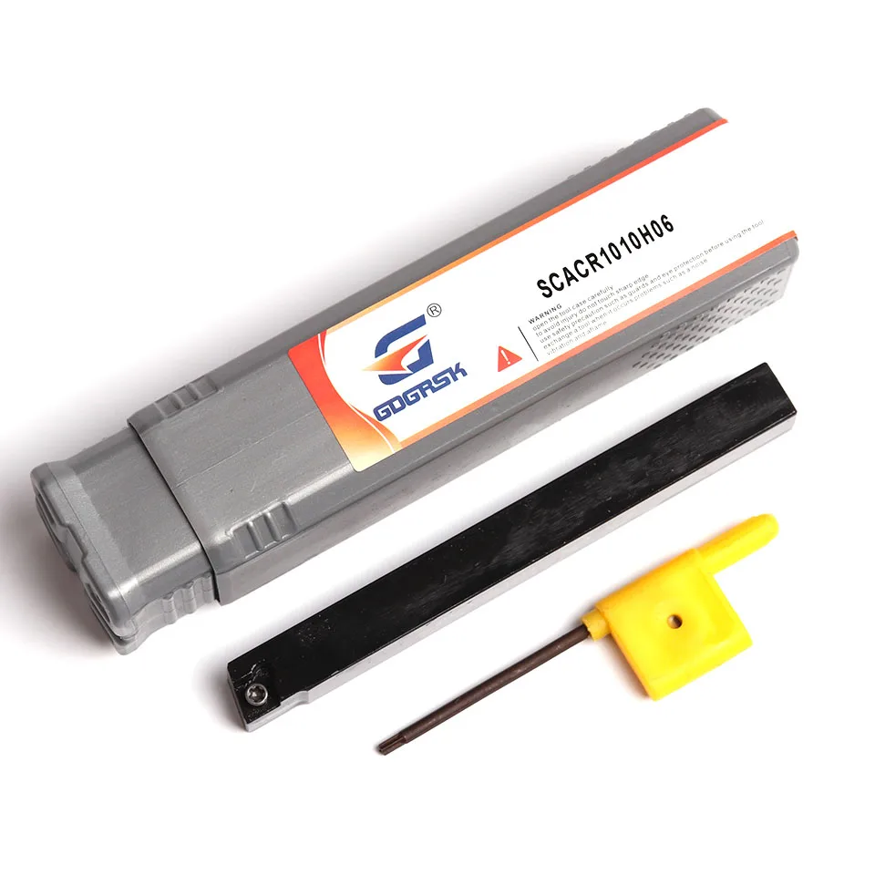 

SCACR0808 SCACR1010H06 External Turning Tool Arbor CNC Lathe Tools SCACR1212 SCACR1616H09 Tool Holder SCACR2020K09 Turning Tool