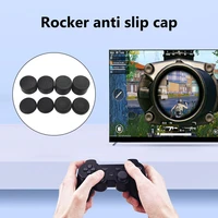 8pcs controller silicone analog thumb stick grip cap joystick cover for ps5ps4ps3ps2 game playing accessories