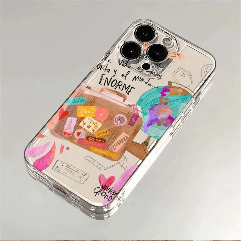 Забавный чехол для телефона с принтом граффити и самолета для Xiaomi Redmi Note 15 14 Pro Plus 13 12 11 10PRO 15C 14C 13C 12C, мягкий чехол (art.: 3920db594ef83) - 3920db594ef83