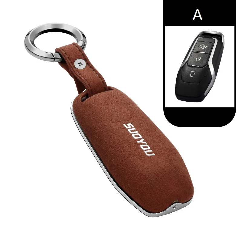

Alloy Car Remote Key Fob Shell Cover Case for Ford F-150 Mondeo Galaxy S-Max Explorer Ranger 2015 2016 2017 2018 Car Styling