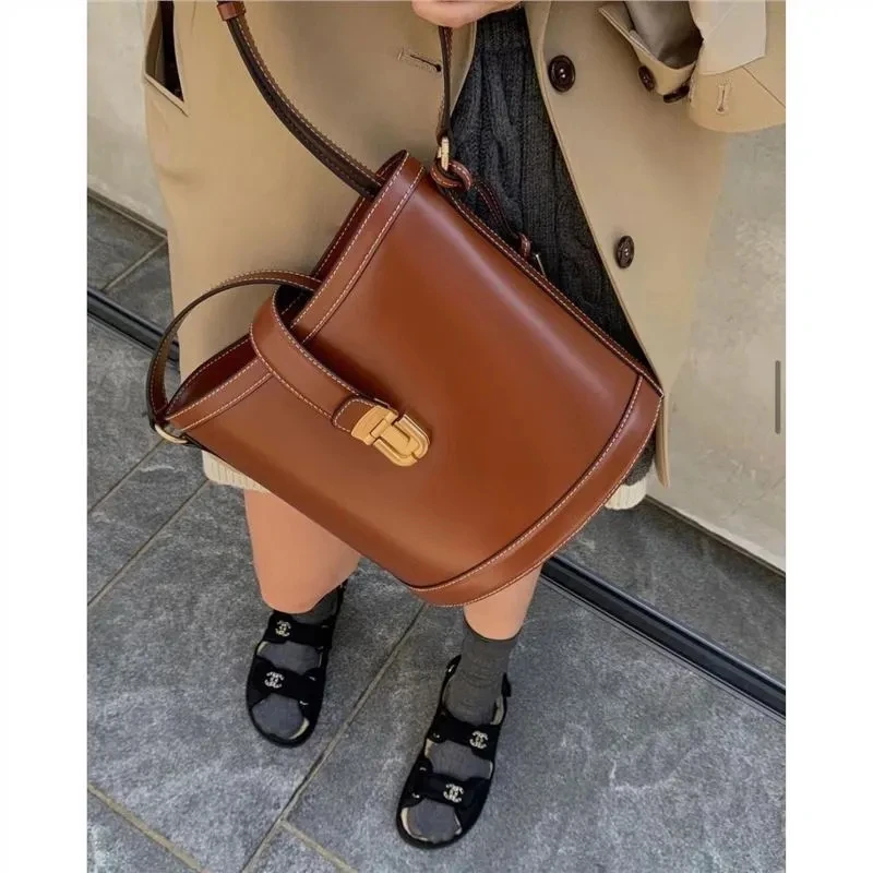 

Женские сумки на плечо из натуральной кожи, Холщовая Сумка-мешок через плечо, повседневные сумки, кошелек для путешествий, дизайн покупок