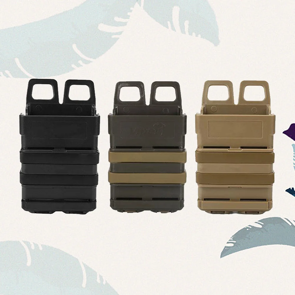 

Airsoft 5.56 Magazine Fast Attach Pouch Module Two Holder Quick Pouches (Random Color)