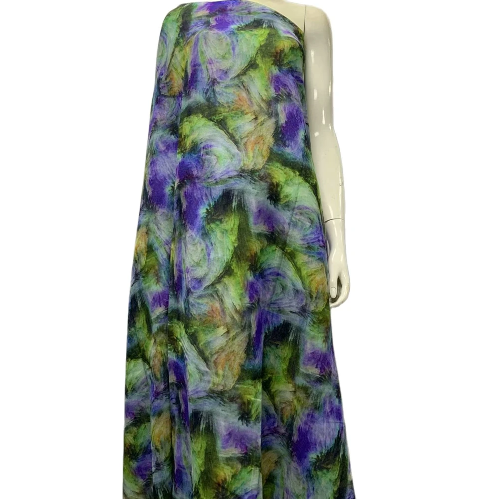 

Nigerian Lace Fabric Cotton High Quality Printed African Voile Lace For Women Dress Sewing 5 Yards